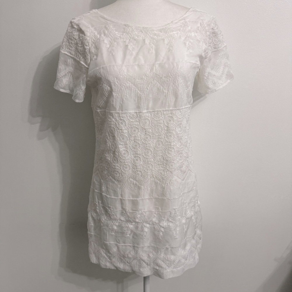 Abercrombie & Fitch Dress lace boho white dress size small